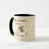 Geduld beim Laden  Tasse (Vorderseite Links)