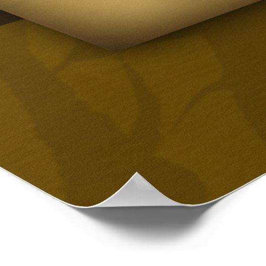 Geduld Chinesisches Poster (Ecke)