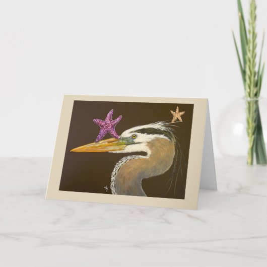 Geduld der Heronkarte Karte (Vorderseite)