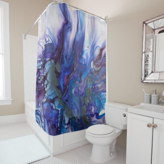 Geduld - Frucht des Geistes Christliche Prophetie Duschvorhang (Beispiel)