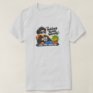 Geduld für langfristiges Investieren Investor T-Shirt