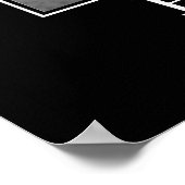 "Geduld gewinnt Belohnungen" Poster (Ecke)