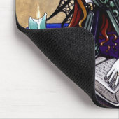 "Geduld" gotischer viktorianischer feenhafter Mousepad (Ecke)