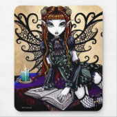 "Geduld" gotischer viktorianischer feenhafter Mousepad (Vorne)