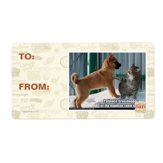 Geduld, Grasshopper. (Vorne)