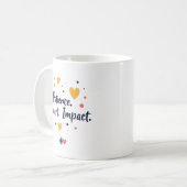 Geduld. Herz. Wirkung. – SPED-Lehrerausgabe Kaffeetasse (Vorderseite Links)
