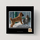 Geduld, Heuschrecke Button (Vorderseite)