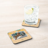 Geduld, Heuschrecke Getränkeuntersetzer (Rechte Seite)