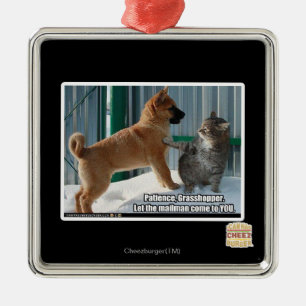 Geduld, Heuschrecke Ornament Aus Metall