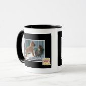 Geduld, Heuschrecke Tasse (Vorderseite Links)
