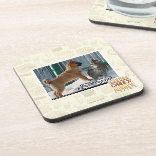 Geduld, Heuschrecke Untersetzer (Linke Seite)