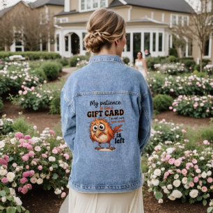 Geduld jeansjacke