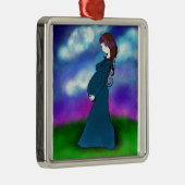 "Geduld " Ornament Aus Metall (Rechts)