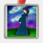 "Geduld " Ornament Aus Metall (Vorne)