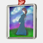 "Geduld " Ornament Aus Metall (Links)