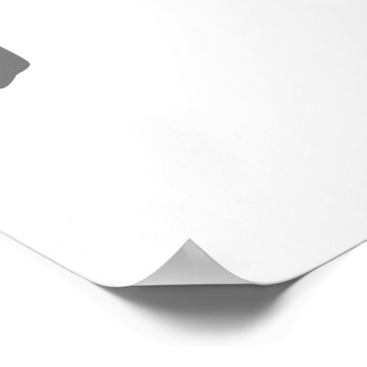 Geduld Poster (Ecke)