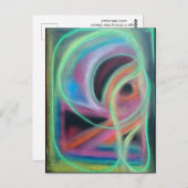 Geduld Postkarte (Vorne/Hinten)