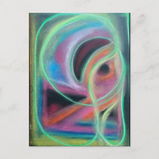 Geduld Postkarte (Vorderseite)