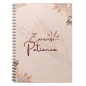 Geduld üben | Regionalkonvent 2023 | JW Notizblock (Vorderseite)