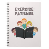 Geduld üben | Regionalkonvent 2023 | JW Notizblock (Vorderseite)