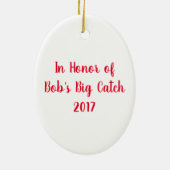 Geduld und Einsamkeit Keramikornament (Hinten)