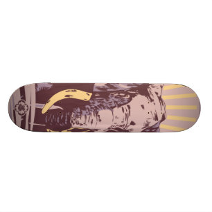 Geduld und Weisheit Skateboard