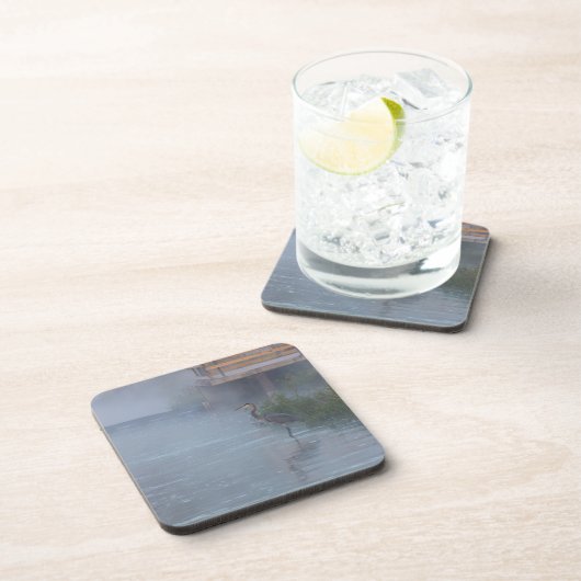 geduldig Gewartet Getränkeuntersetzer (Rechte Seite)