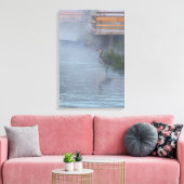 geduldig Gewartet Leinwanddruck (Insitu (Wohnzimmer))