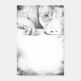 geduldig Gewartet Post-it Klebezettel