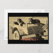 geduldig gewartet postkarte (Vorne/Hinten)