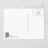 geduldig Gewartet Postkarte (Rückseite)