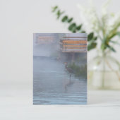 geduldig Gewartet Postkarte (Stehend Vorderseite)