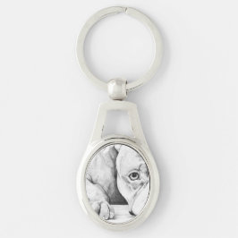 geduldig Gewartet Schlüsselanhänger