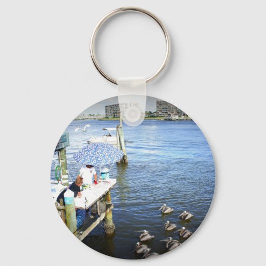 geduldig Gewartet Schlüsselanhänger (Vorderseite)