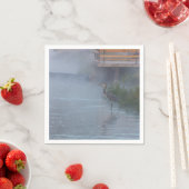 geduldig Gewartet Serviette (Beispiel)