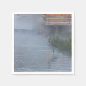 geduldig Gewartet Serviette (Vorderseite)