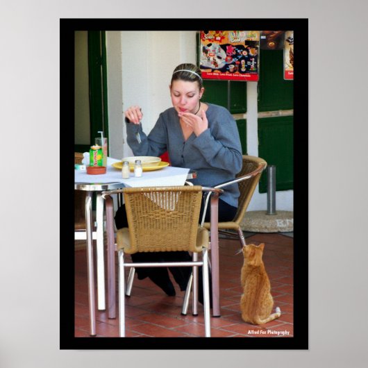 Geduldig Wartend Poster (Vorne)
