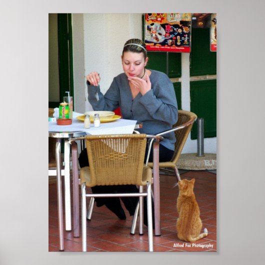 Geduldig Wartend Poster (Vorne)