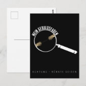 Geduldsfaden Lustig Geduld Frauen Postkarte (Vorne/Hinten)