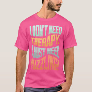 Geduldspiele Puzzle Teil Teile Lösen von Puzzles T-Shirt