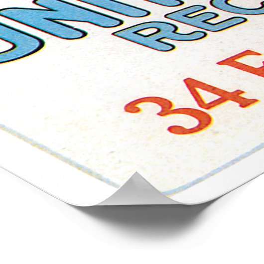 Gee I Wish Ich wäre ein Mensch Poster (Ecke)