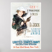 Gee I Wish Ich wäre ein Mensch Poster (Vorne)