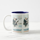 Gee!! Ich wünsche, dass ich ein Mann war Zweifarbige Tasse (Links)