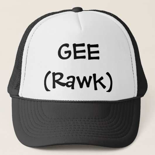 GEE (Rawk) Truckerkappe (Vorderseite)