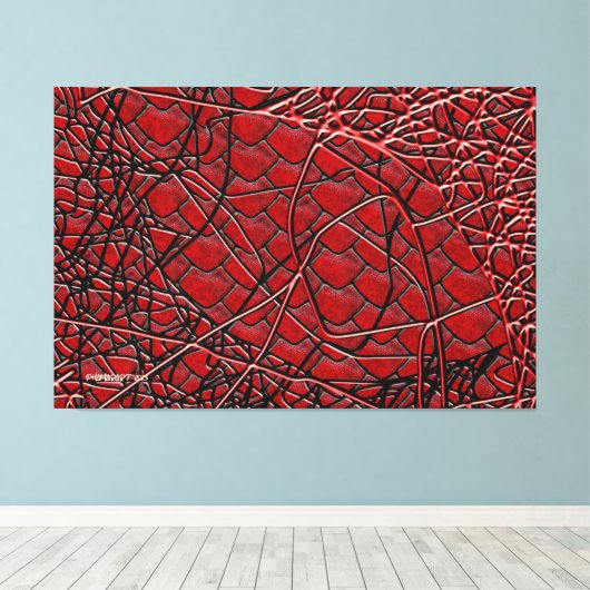 GEE STRINGS Canvas Print Leinwanddruck (Insitu (Holzboden))