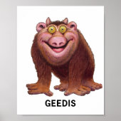 Geedis Art Print Poster (Vorne)