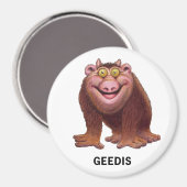 Geedis Magnet (Vorderseite/Rückseite)