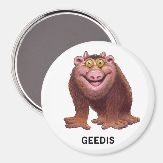 Geedis Magnet (Vorderseite/Rückseite)
