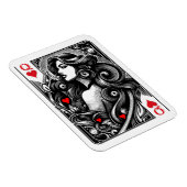 Geehrte Herzdame Magnet (Rechte Seite)