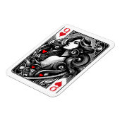 Geehrte Herzdame Magnet (Linke Seite)